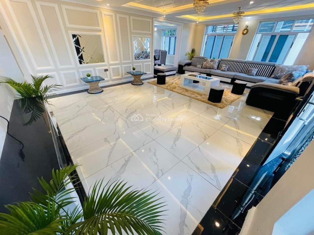 Furnished 4 Bedroom Maisonette All Ensuite Sq/gazebo in Ngong., a Few Meters From The Tarmac Road, Ngong, Kajiado, House for Sale