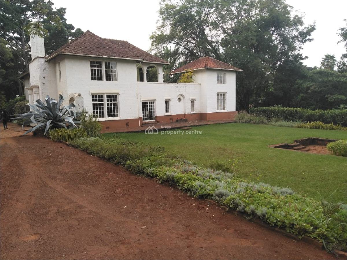 4 Bedroom Old Colonial House on 2acres Touching Muthaiga Road., Old Muthaiga, Muthaiga, Nairobi, House for Sale