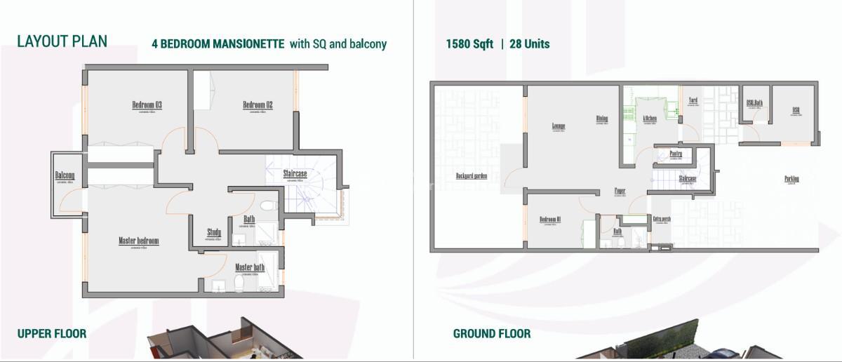 4 Bedroom Maisonette with Sq and Balcony, Gataka Road, Ongata Rongai, Kajiado, House for Sale