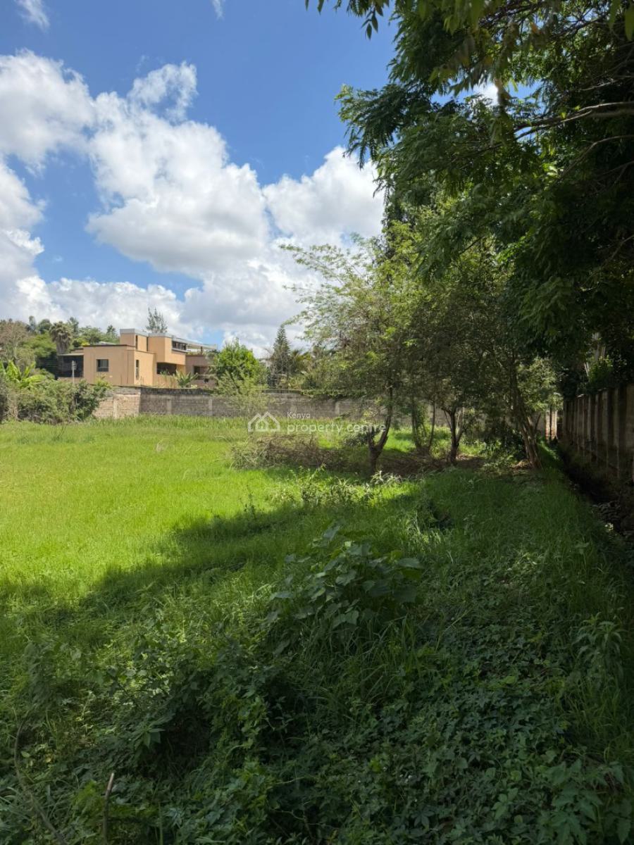 a Prime Half-acre Residential Land in Runda, Runda, Westlands, Nairobi, Land for Sale