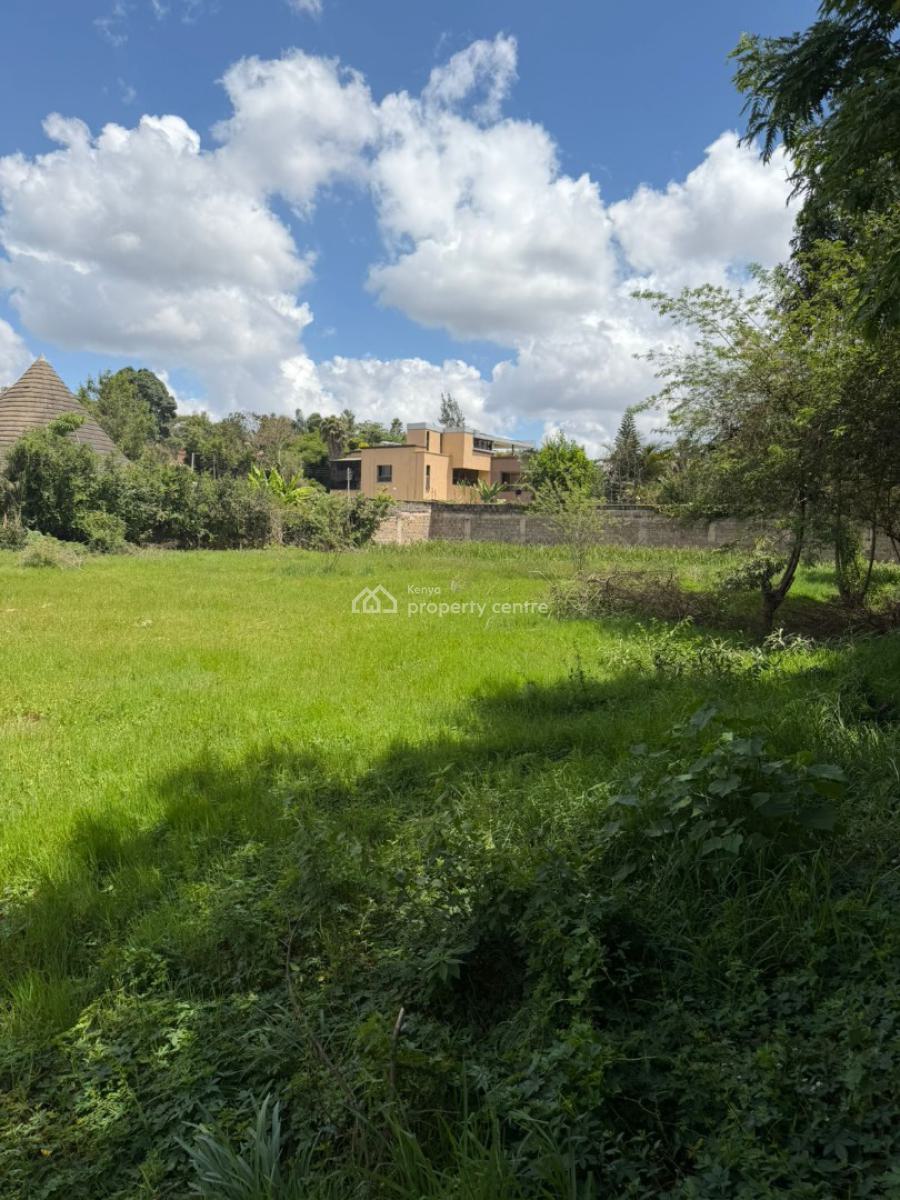 a Prime Half-acre Residential Land in Runda, Runda, Westlands, Nairobi, Land for Sale