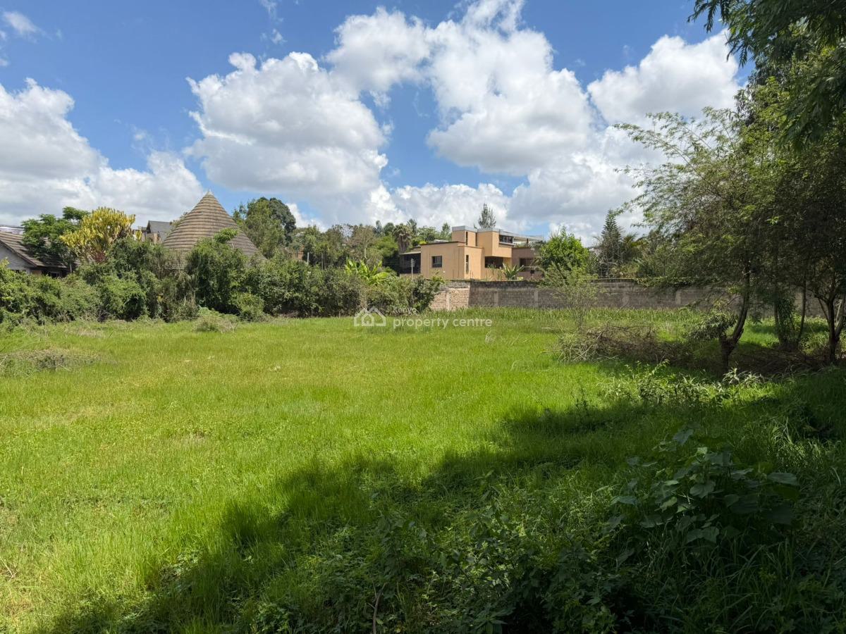 a Prime Half-acre Residential Land in Runda, Runda, Westlands, Nairobi, Land for Sale