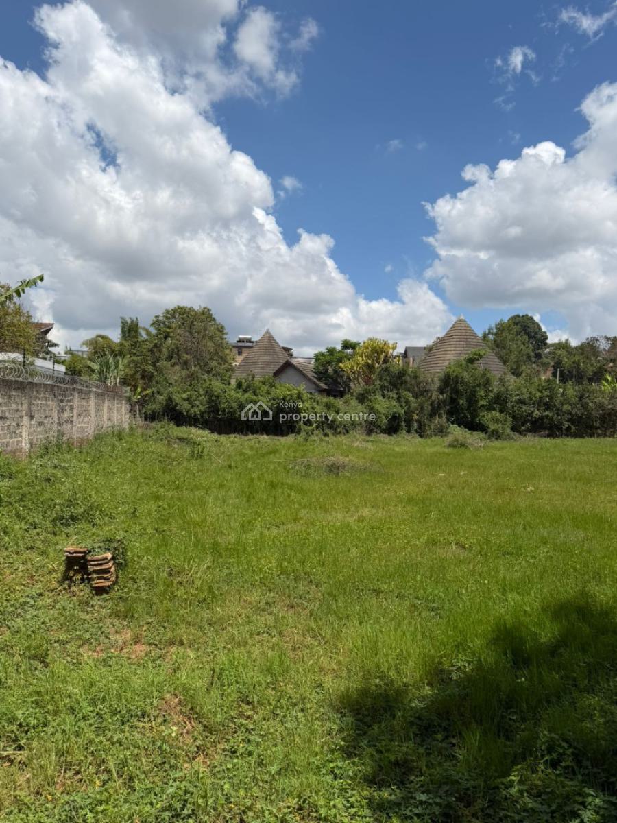 a Prime Half-acre Residential Land in Runda, Runda, Westlands, Nairobi, Land for Sale