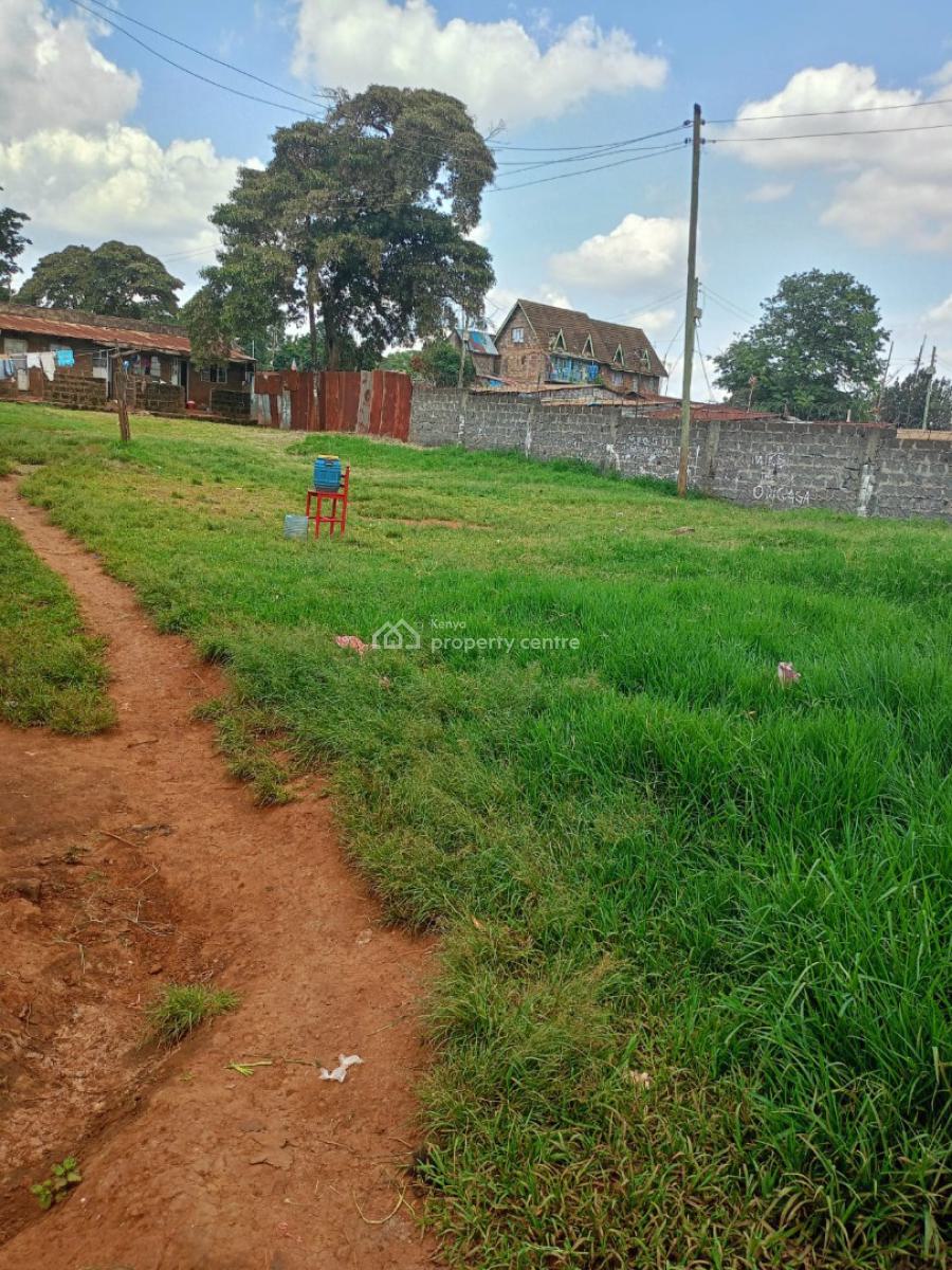 Commercial 3quarter Acre Fronting Tarmac in Dagoretti, Kawangare., Dagoretti Fronting Tarmac Road, Kawangware, Nairobi, Commercial Property for Sale
