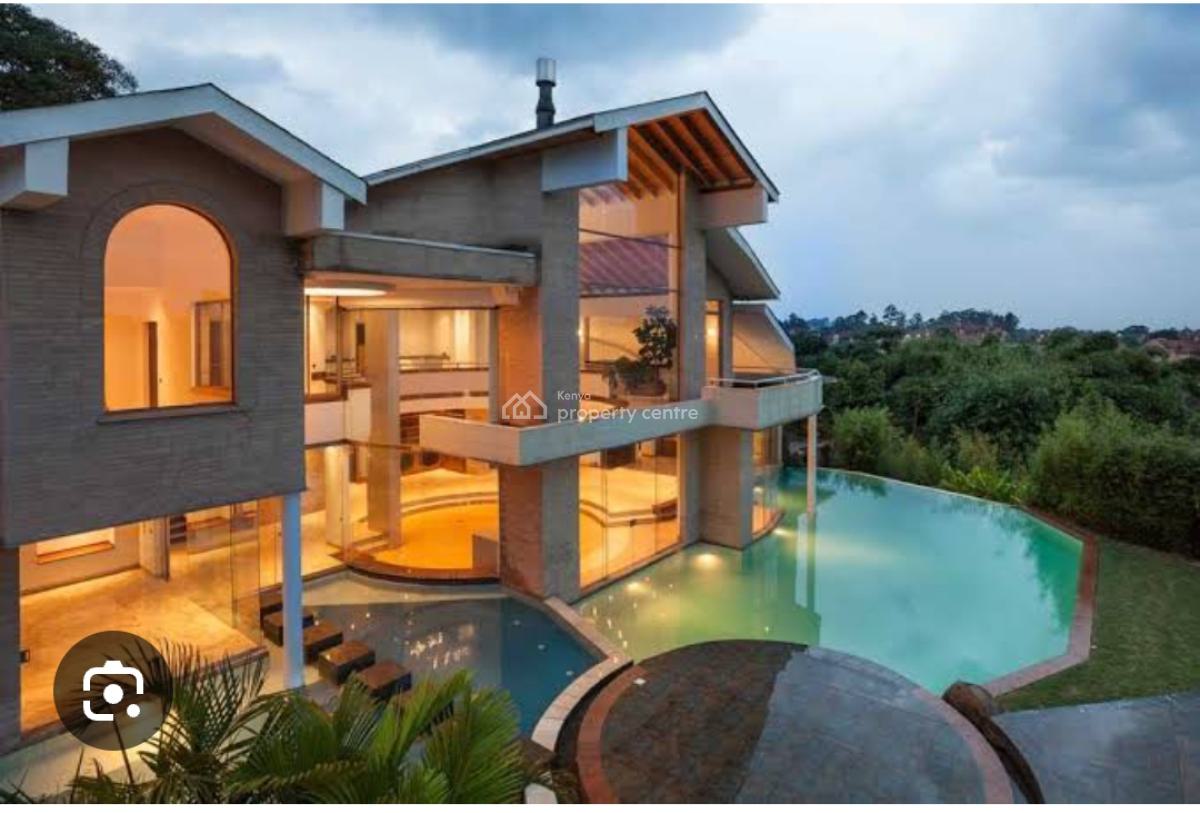 New 6 Bedroom All Ensuite Ambassadorial Home with Pool in Kitisuru., Kitisuru, Nairobi, House for Sale