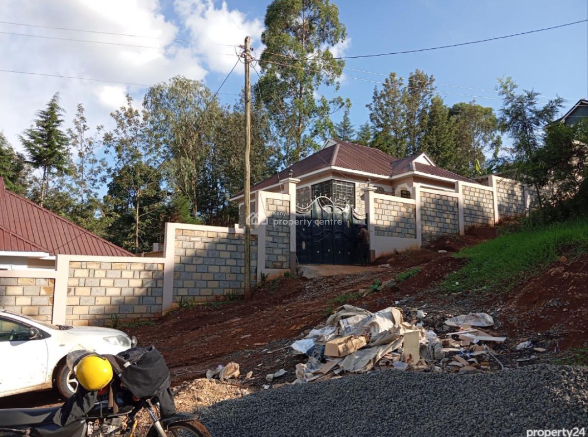 Amazing 3bedroom Bungalow All Ensuite Sq on Eighth in Ngong., 500 Meters From The Tarmac Road, Ngong, Kajiado, House for Sale