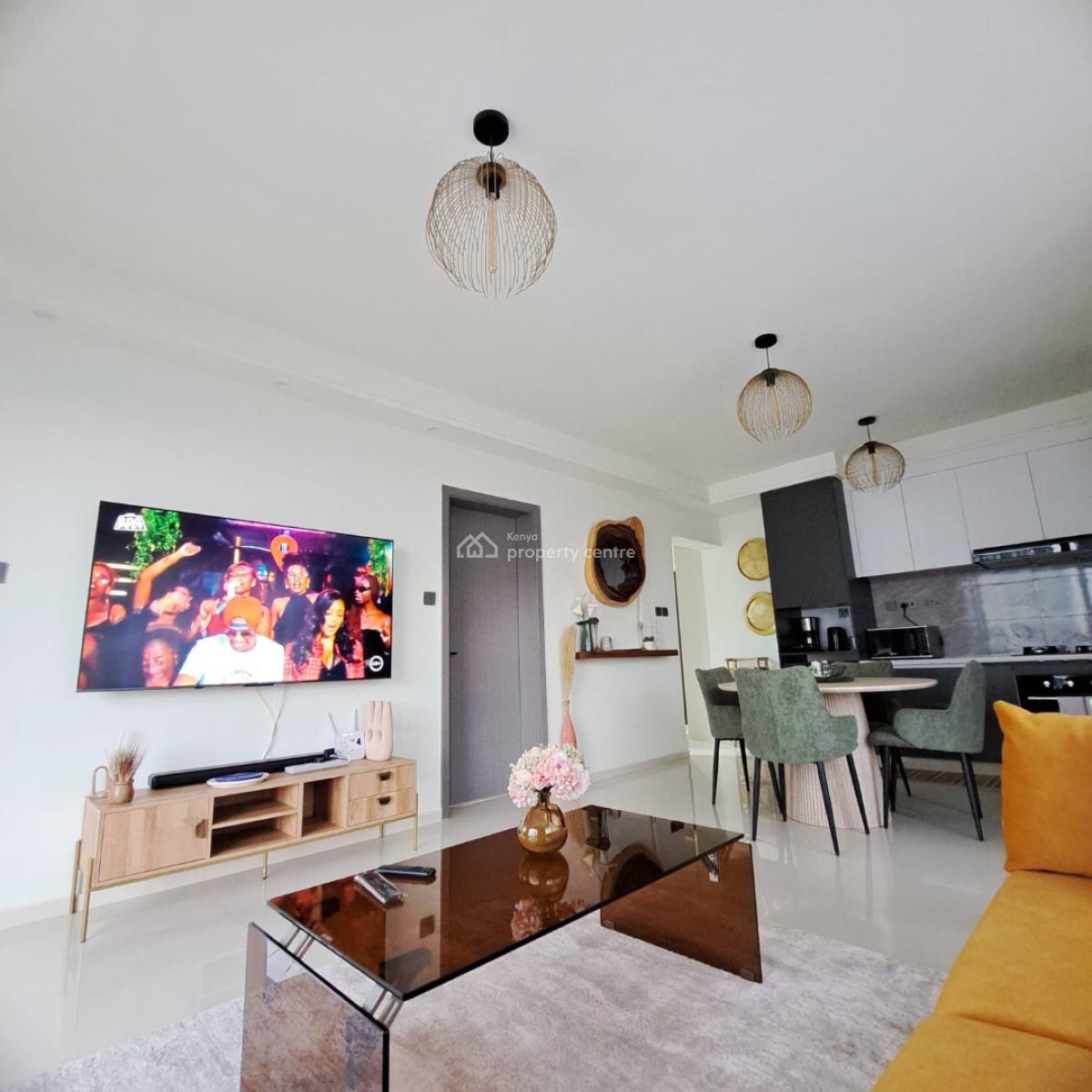 Beautiful Fully Furnished 2 Bedrooms All Ensuite Apartment, Westlands Road, Westlands, Nairobi, Apartment for Rent