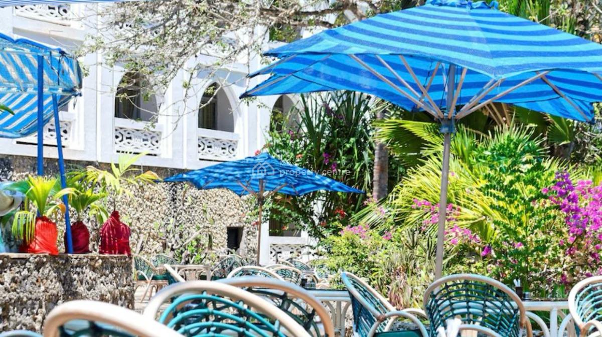 4 Star Beach Hotel with 191 Rooms in Diani Beach-kenyan Coast  Sitting, Diani, Ukunda, Kwale, Hotel / Guest House for Sale