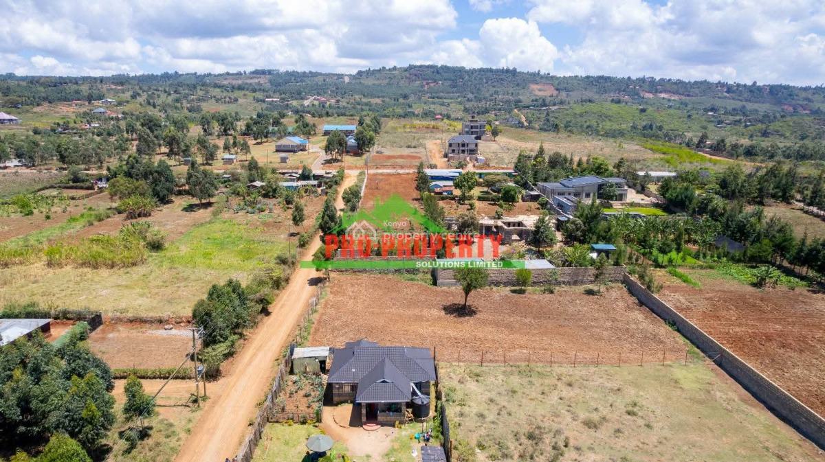 Residential Serviced Plots, Kamangu (ndiguini Area), Kikuyu, Kiambu, Land for Sale