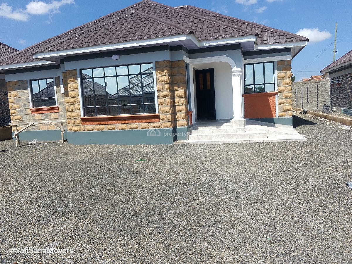 New Three Bedroom Bungalow, Yukos, Kitengela, Kajiado, Semi-detached Bungalow for Sale