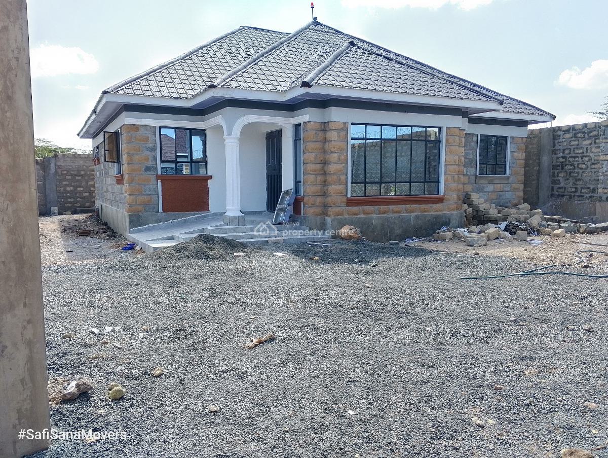 New Three Bedroom Bungalow, Yukos, Kitengela, Kajiado, Semi-detached Bungalow for Sale