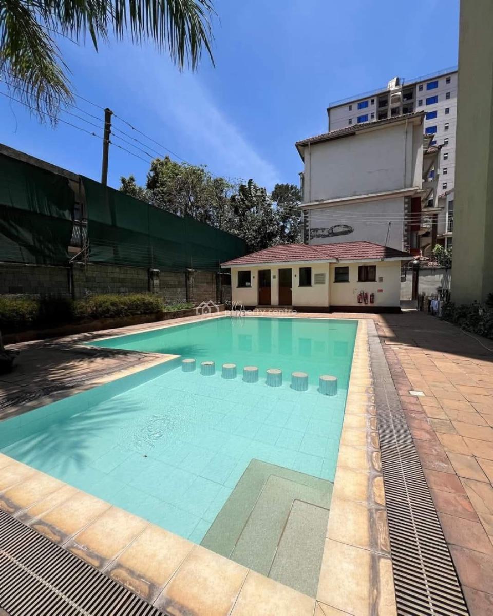 2 Bedroom Apartment All Ensuite Available with Swimming Pool, Kilimani, Nairobi, Apartment for Rent