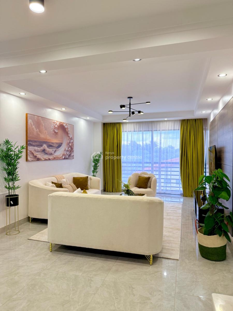 Fully Furnished and Serviced 2 Bedroom Apartment All Ensuite with Dsq, Kilimani, Nairobi, Apartment for Rent