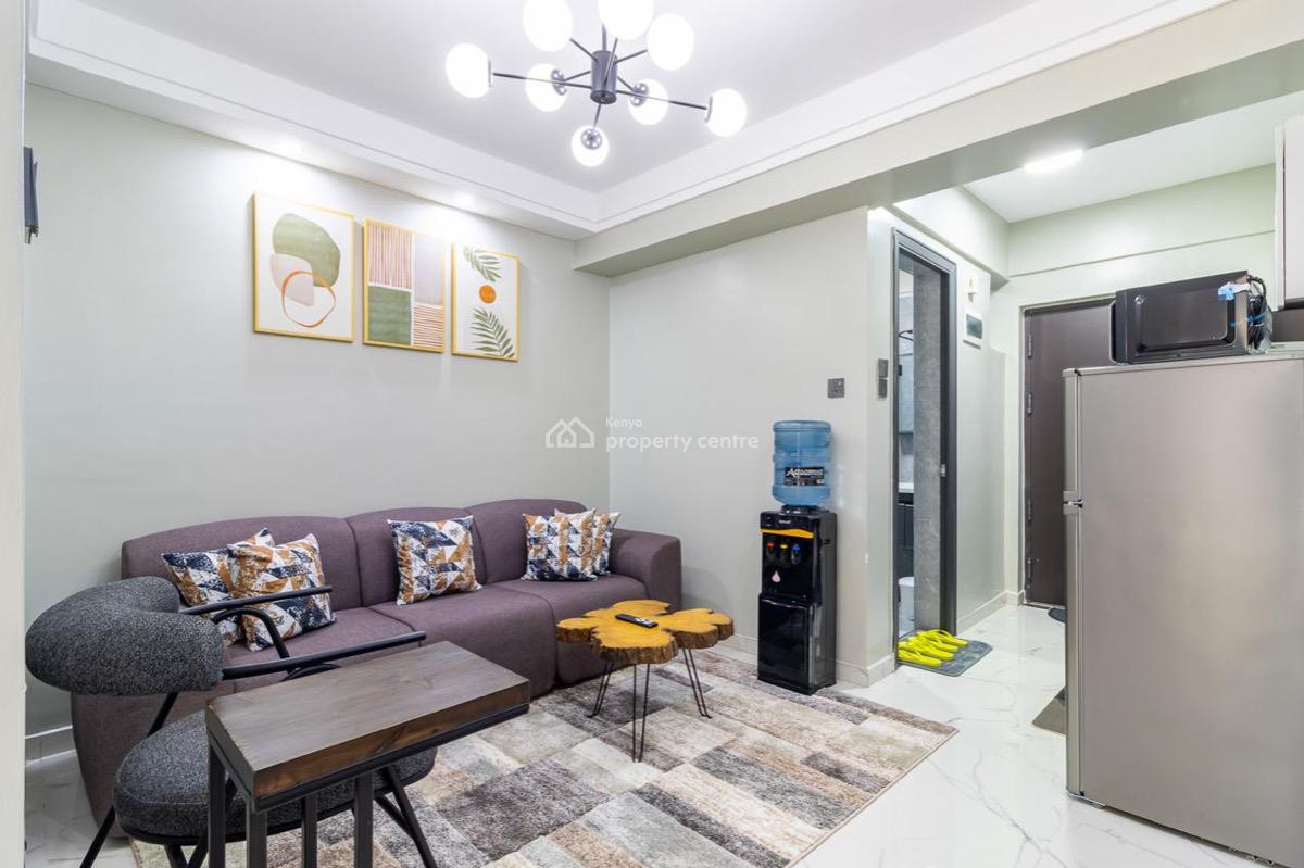 Elegant 1 Bedroom Apartment Fully Furnished and Serviced, Kilimani, Nairobi, Apartment for Rent