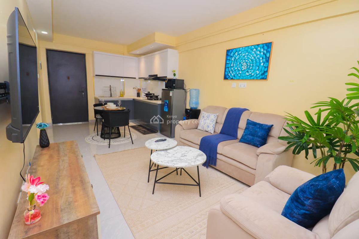 Fully Furnished and Serviced 1 Bedroom Apartment Available, Kilimani, Nairobi, Apartment for Rent