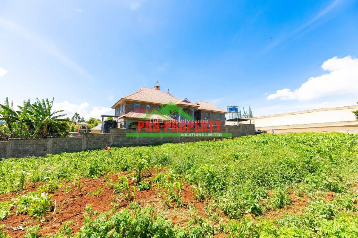 Prime Residential Plot, Ondiri, Kikuyu, Kiambu, Residential Land for Sale