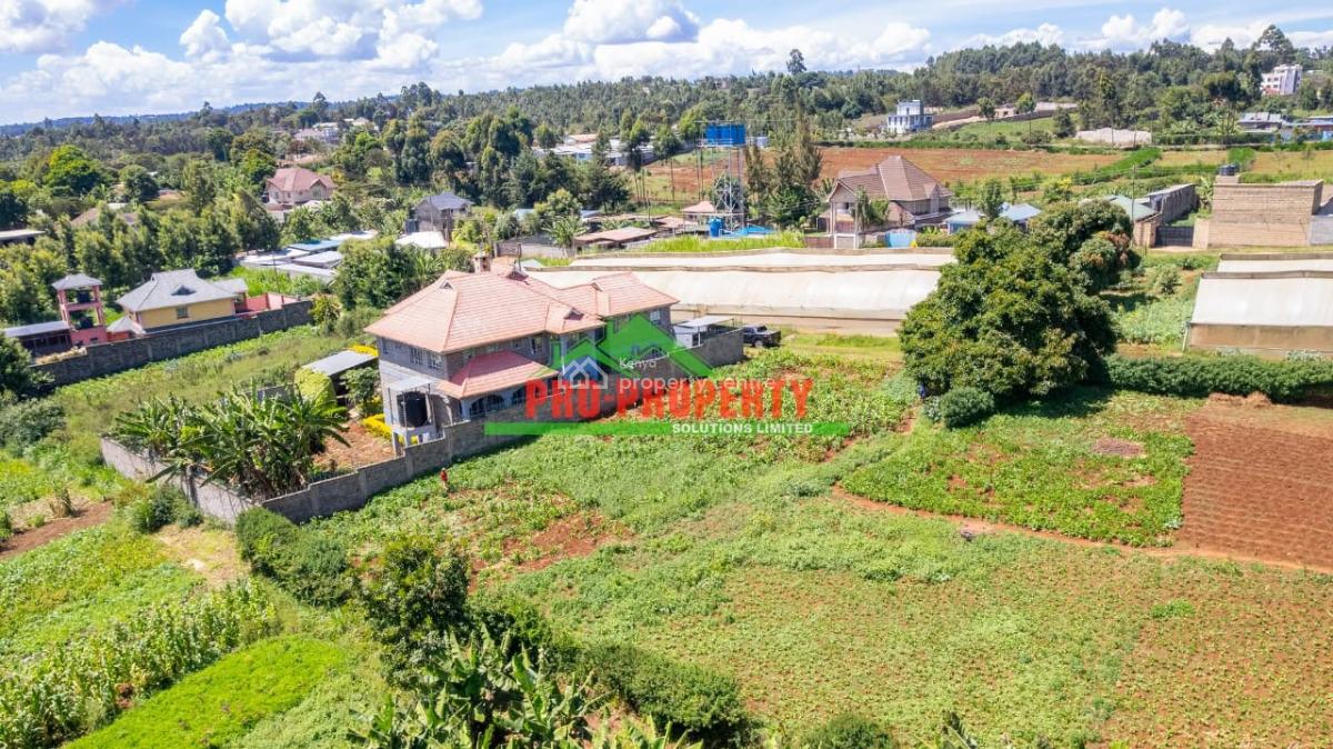 Prime Residential Plot, Ondiri, Kikuyu, Kiambu, Residential Land for Sale