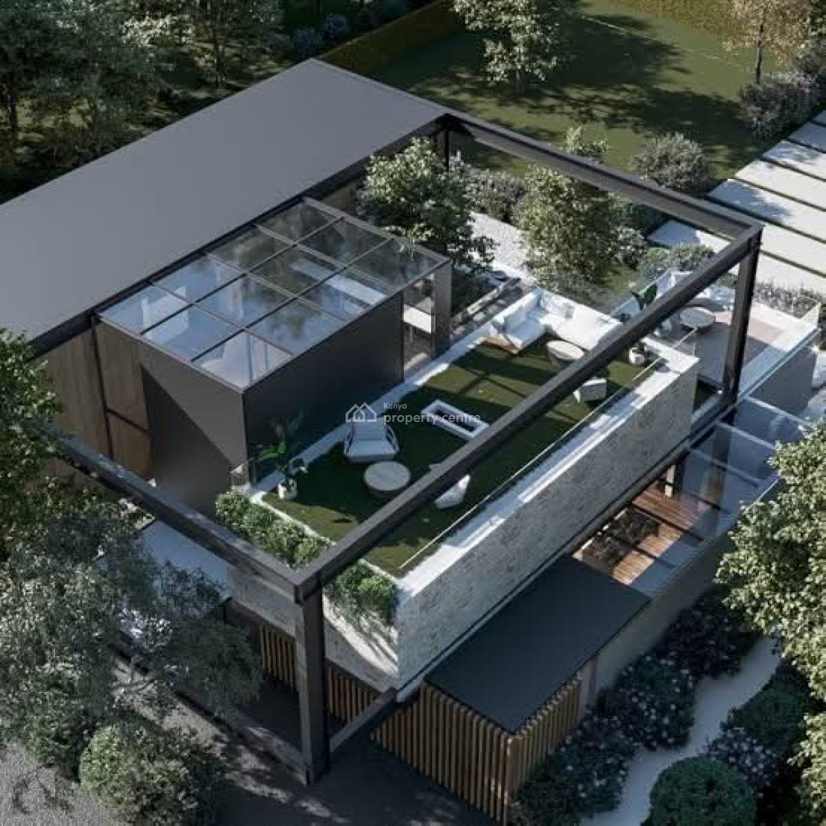 Ultra Modern 5bedroom Home All Ensuite with 2dsq on Halfacre in Karen., Karen, Nairobi, House for Sale