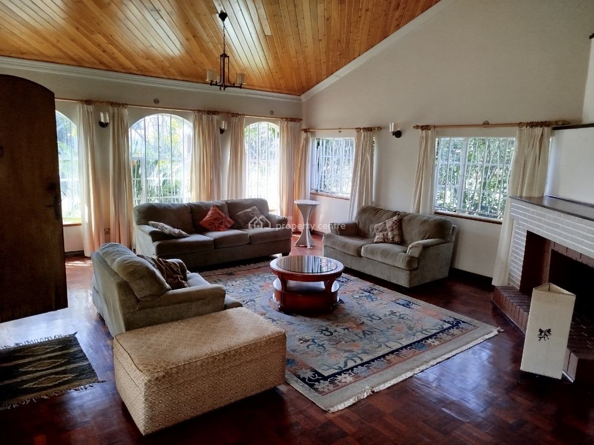 Hidden Gem: Own Compound 3 Bedrooms House with Mature Garden, Runda, Runda, Westlands, Nairobi, House for Rent
