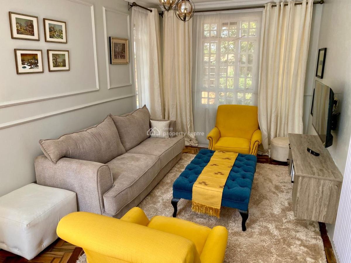Charming 2-bedroom House Furnished Or Unfurnished Option Available, Karen, Nairobi, House for Rent