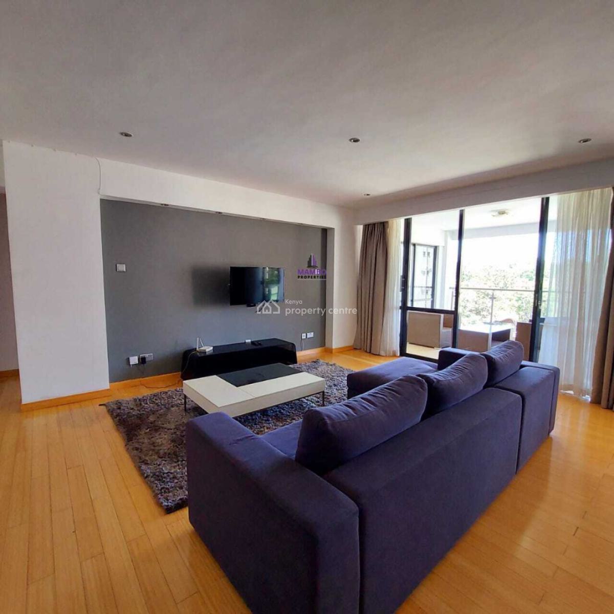 Modern Furnished Apartment with Amenities., Brookside Drive, Westlands, Nairobi, Apartment for Rent