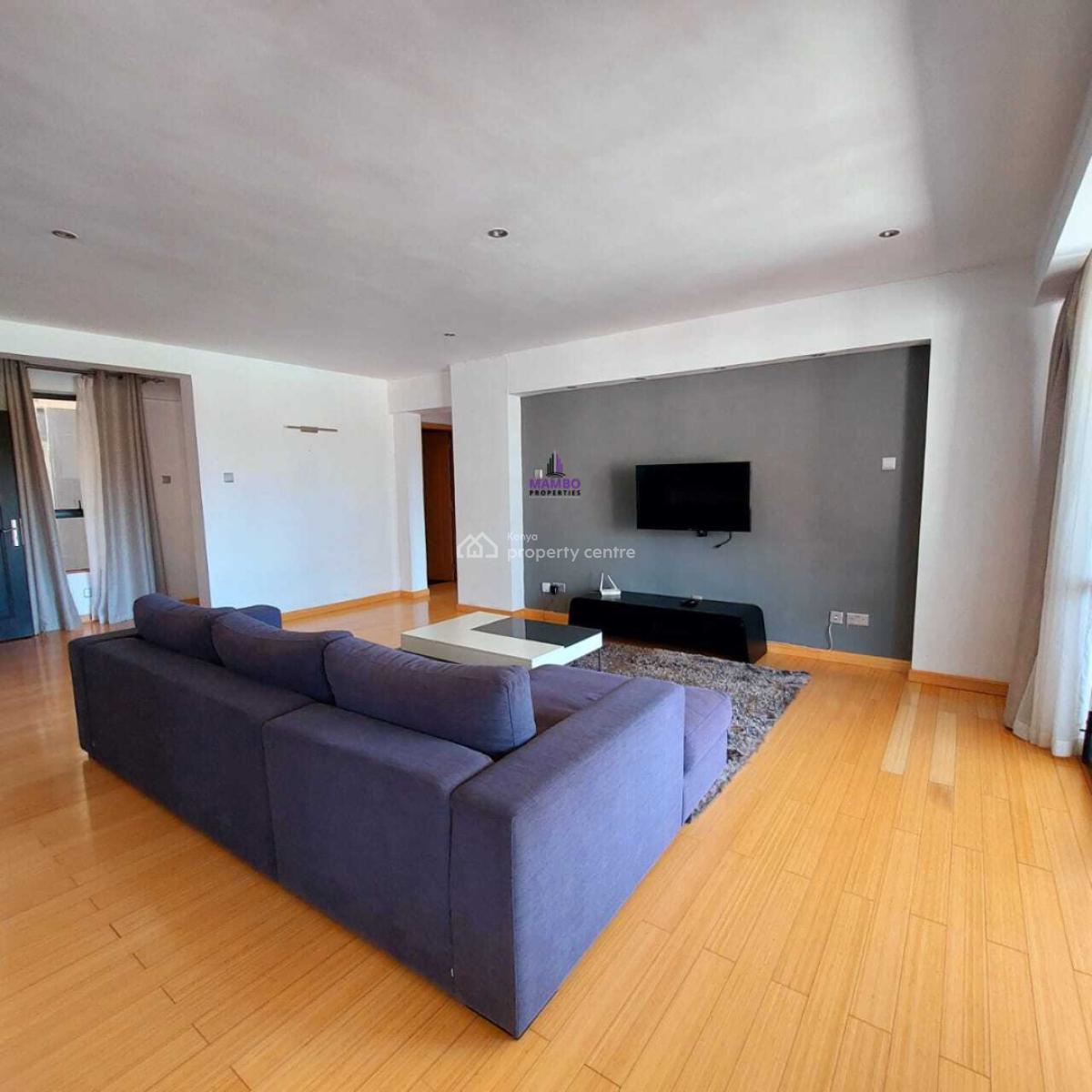 Modern Furnished Apartment with Amenities., Brookside Drive, Westlands, Nairobi, Apartment for Rent