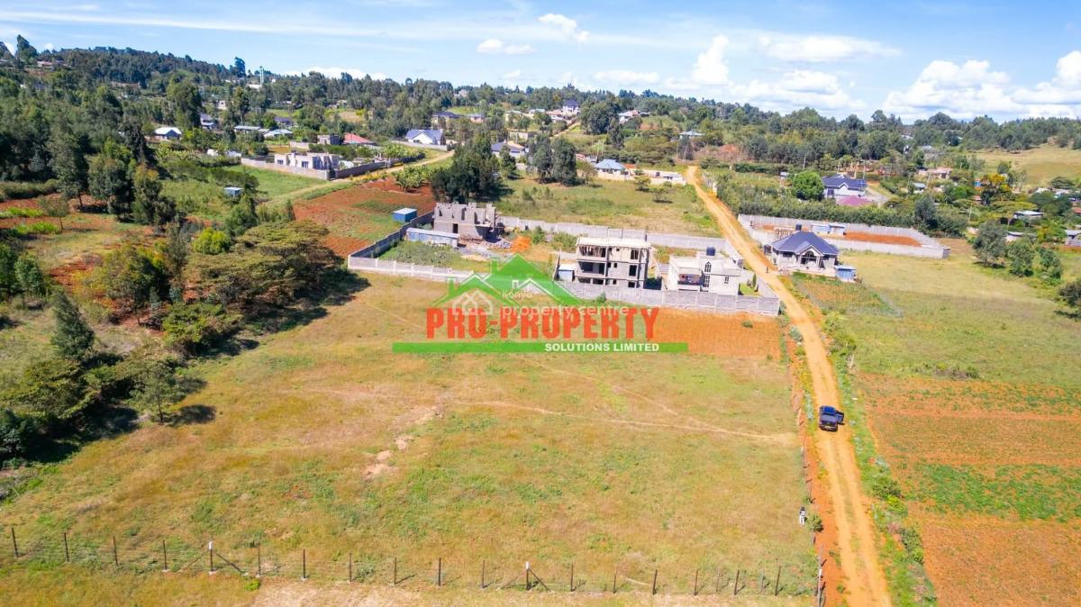 Prime Residential Plot, Kamangu, Kikuyu, Kiambu, Residential Land for Sale