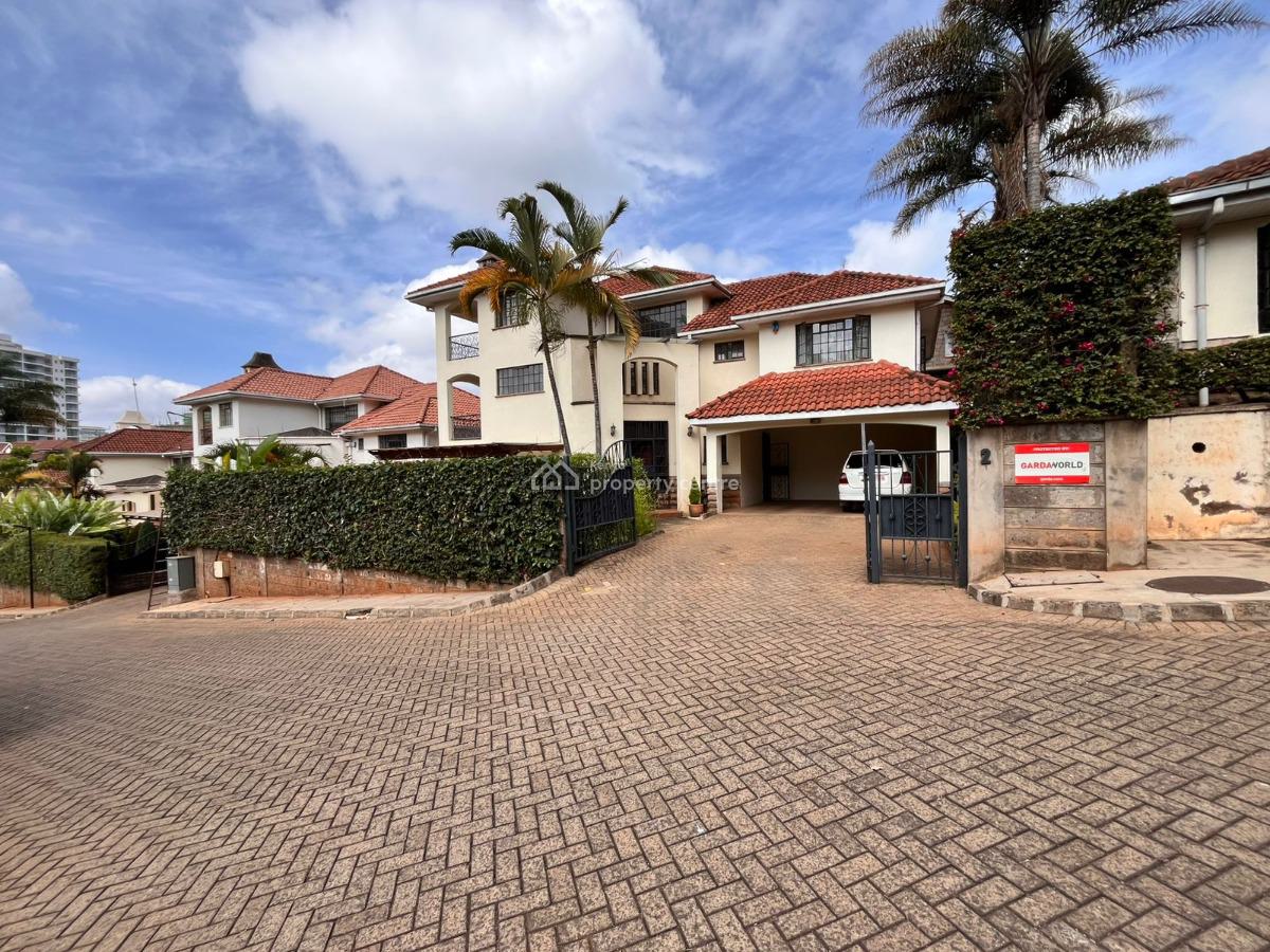 4 Bedroom Spacious Townhouse in Spring Valley, Shanzu Road, Spring Valley, Nairobi, Townhouse for Rent