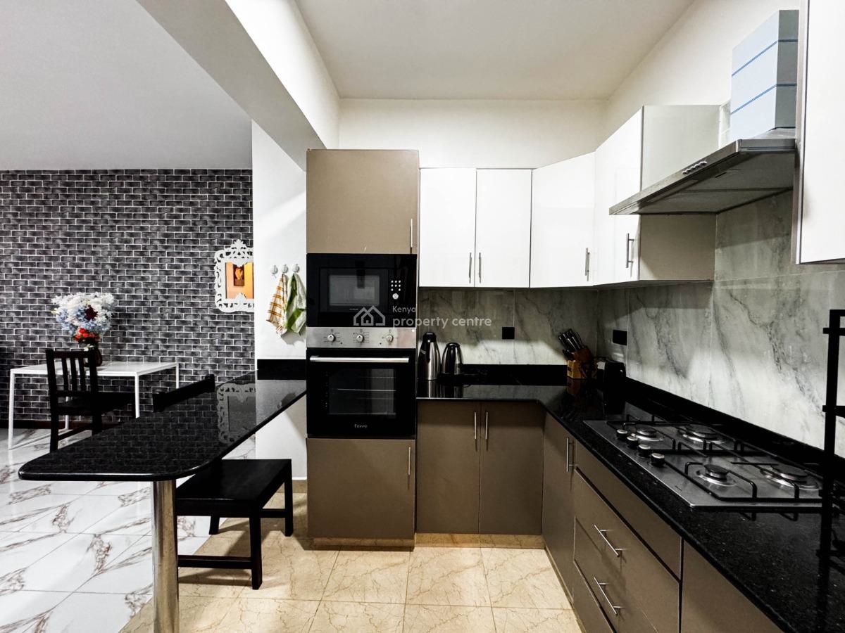Exquisite 2 Bedrooms Fully Furnished Apartment with Swimming Pool, Kiambu Road, Thindigua, Nairobi, Apartment Short Let