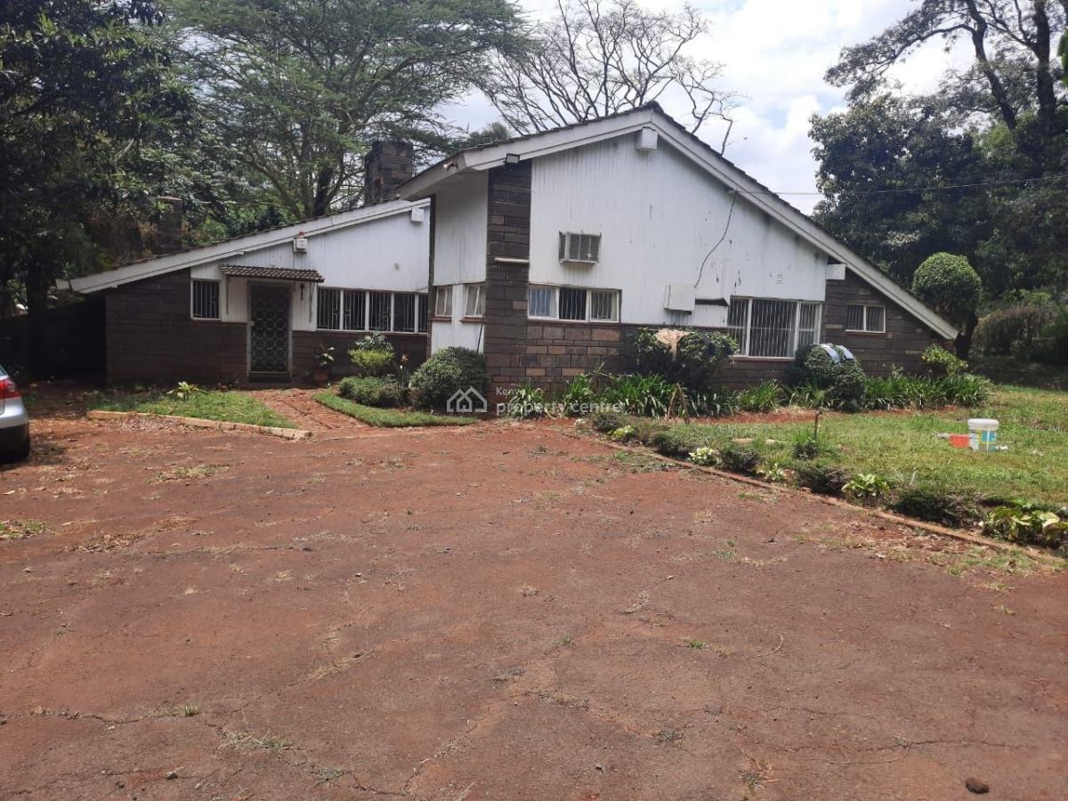 4 Bedroom Old Colonial Home All Ensuite Dsq on 5 Acres, Lower Kabete., Westlands, Nairobi, House for Sale