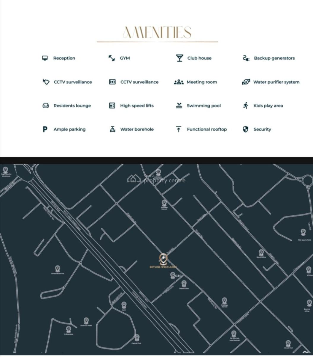 Westlands 2 Bedroom Apartments, 2 Block of Size 99sqm Starting From 14, Westlands, Westlands, Nairobi, Block of Flats for Sale