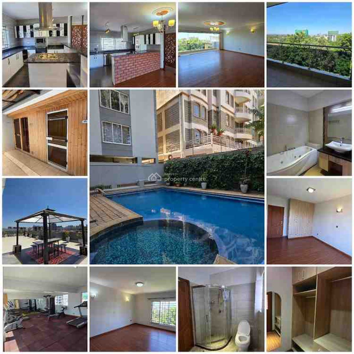 3 Bedroom Plus Dsq Apartments, Off Gatundu Road, Kileleshwa, Nairobi, Apartment for Sale