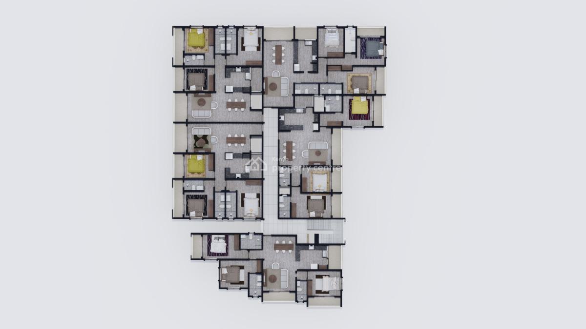 Upcoming and Ready 2/3 Bedrooms Apartments, Mtwapa, Kilifi, Apartment for Sale