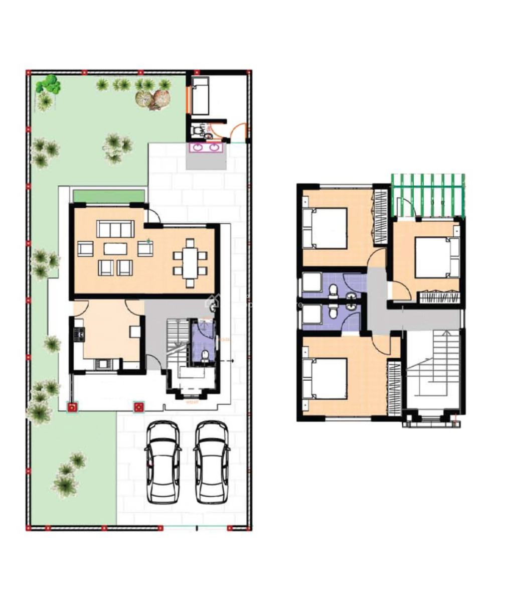 in a Gated Community 3 Bedroom Maisonette Plus Dsq, Old Namanga Road, Kitengela, Kajiado, Townhouse for Sale