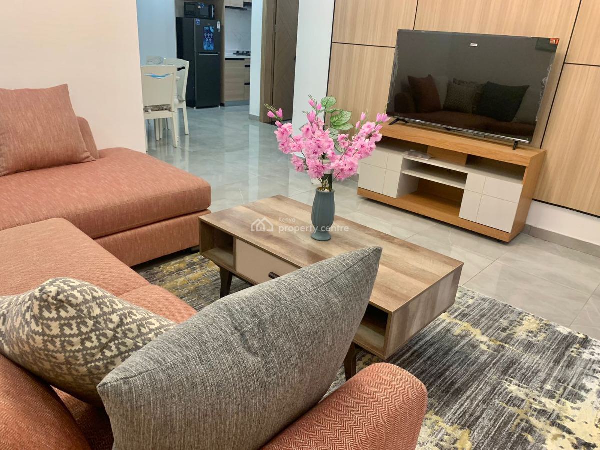 Furnished 2 Bedroom Apartment in Riverside Drive Near Riverside Square, Riverside Drive, Westlands, Nairobi, Apartment for Rent