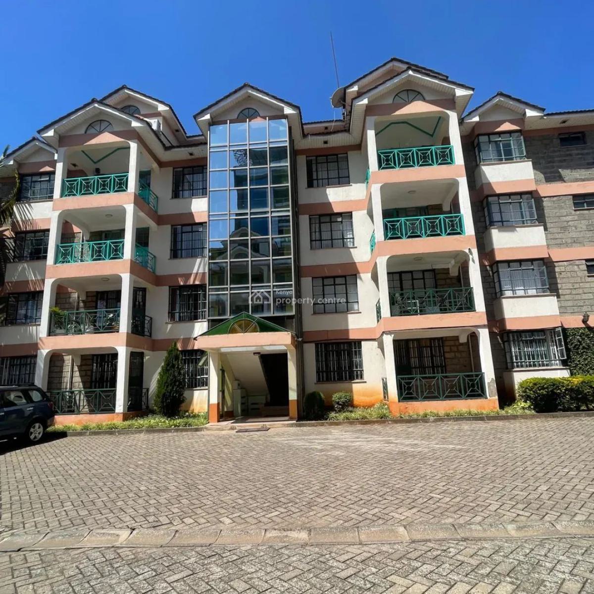 Homely 4 Bedroom Apartment in Kilimani, Kilimani, Kilimani, Nairobi, Apartment for Rent