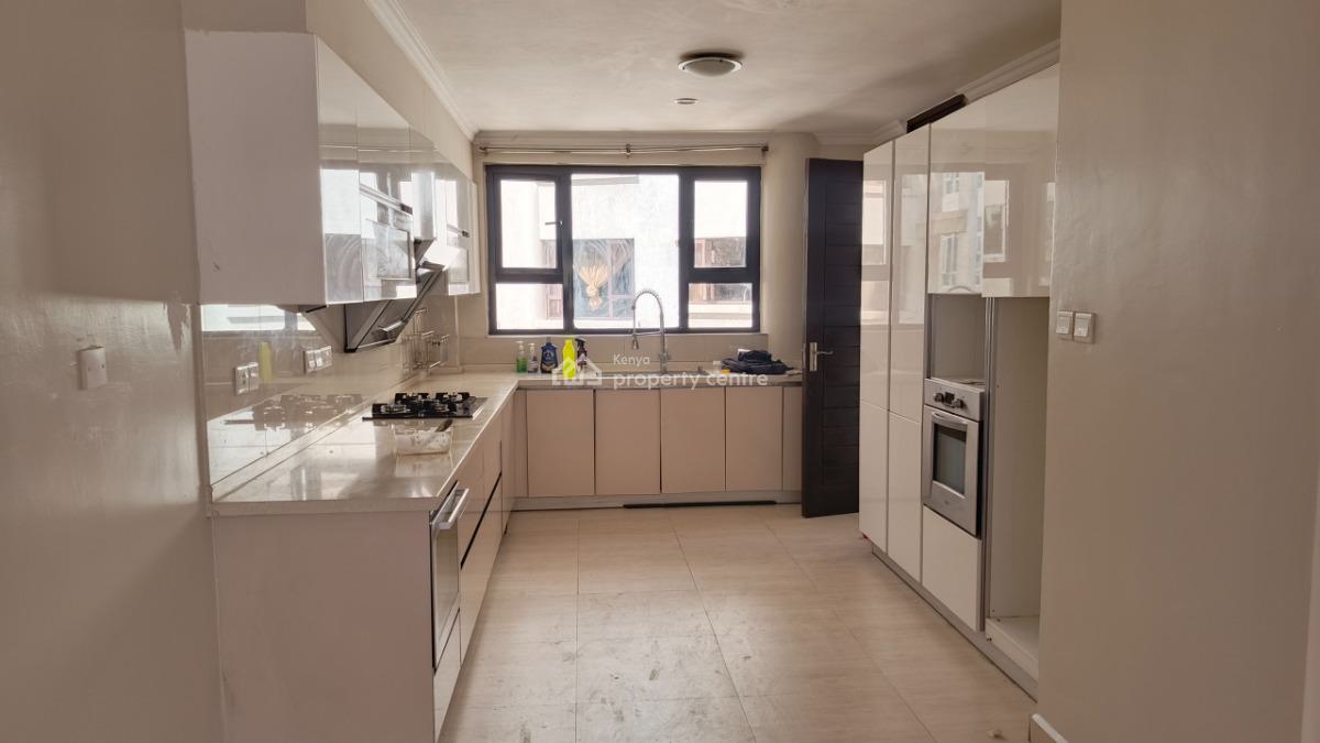 an Elegant Spacious 3 Bedroom All Ensuite Plus Dsq, Riverside, Westlands, Nairobi, Apartment for Rent