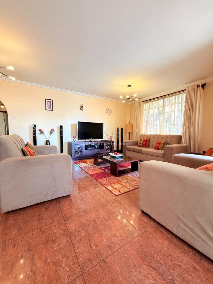 3 Bedroom Furnished Plus Sq, Kilimani, Nairobi, Apartment for Rent