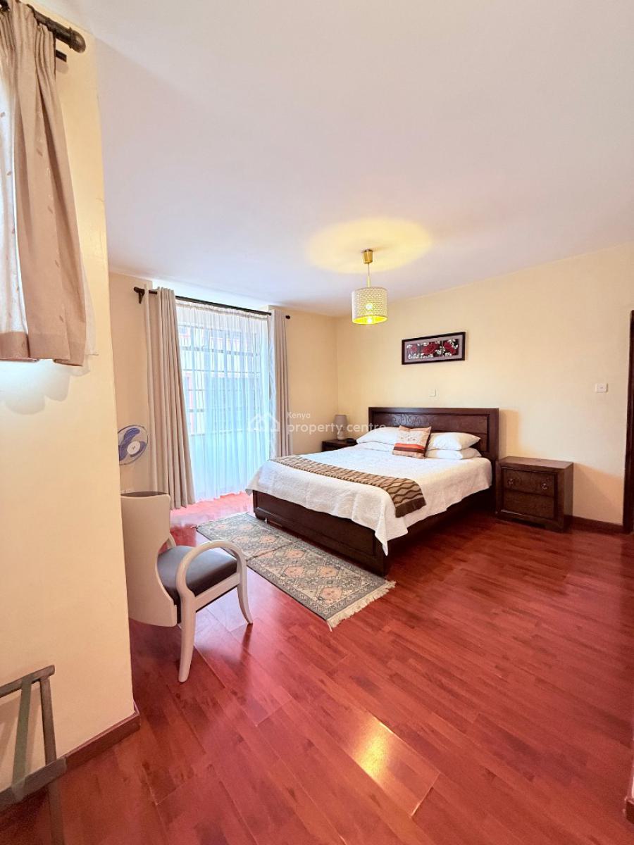 3 Bedroom Furnished Plus Sq, Kilimani, Nairobi, Apartment for Rent