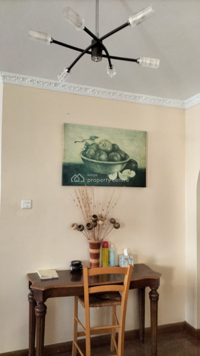 3 Bedroom Furnished Plus Sq, Kilimani, Nairobi, Apartment for Rent