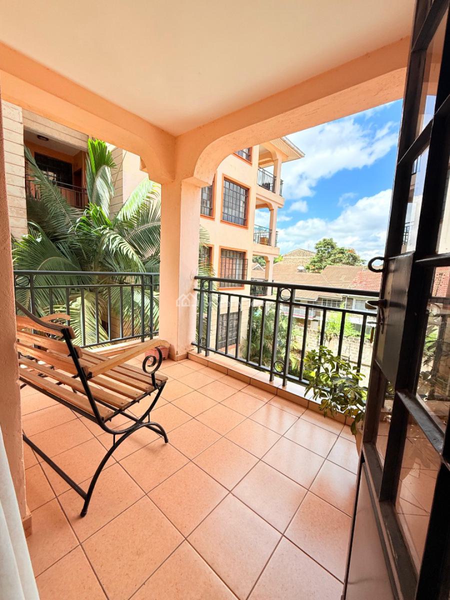 3 Bedroom Furnished Plus Sq, Kilimani, Nairobi, Apartment for Rent