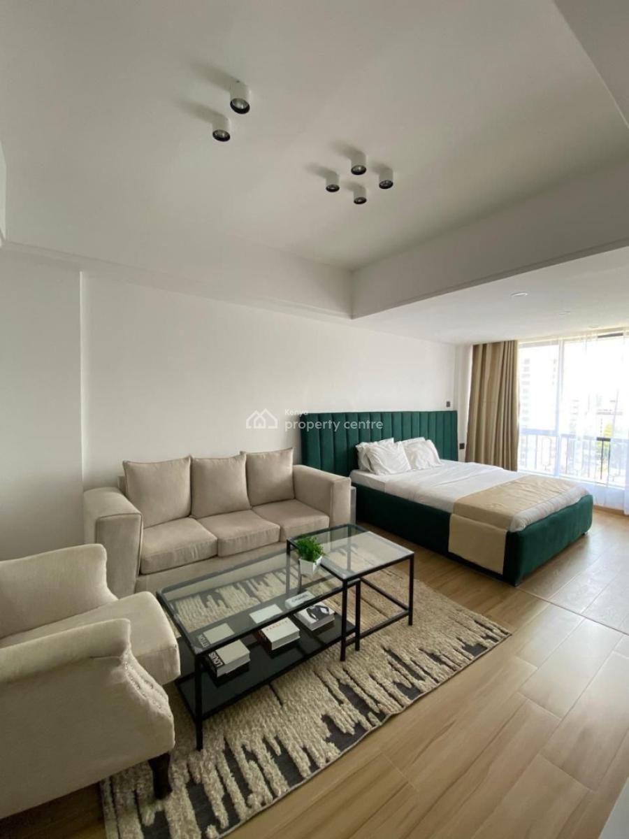 Fully Furnished Studio Apartment Along Kindaruma Road Kilimani, Kindaruma Road, Kilimani, Nairobi, Apartment for Rent