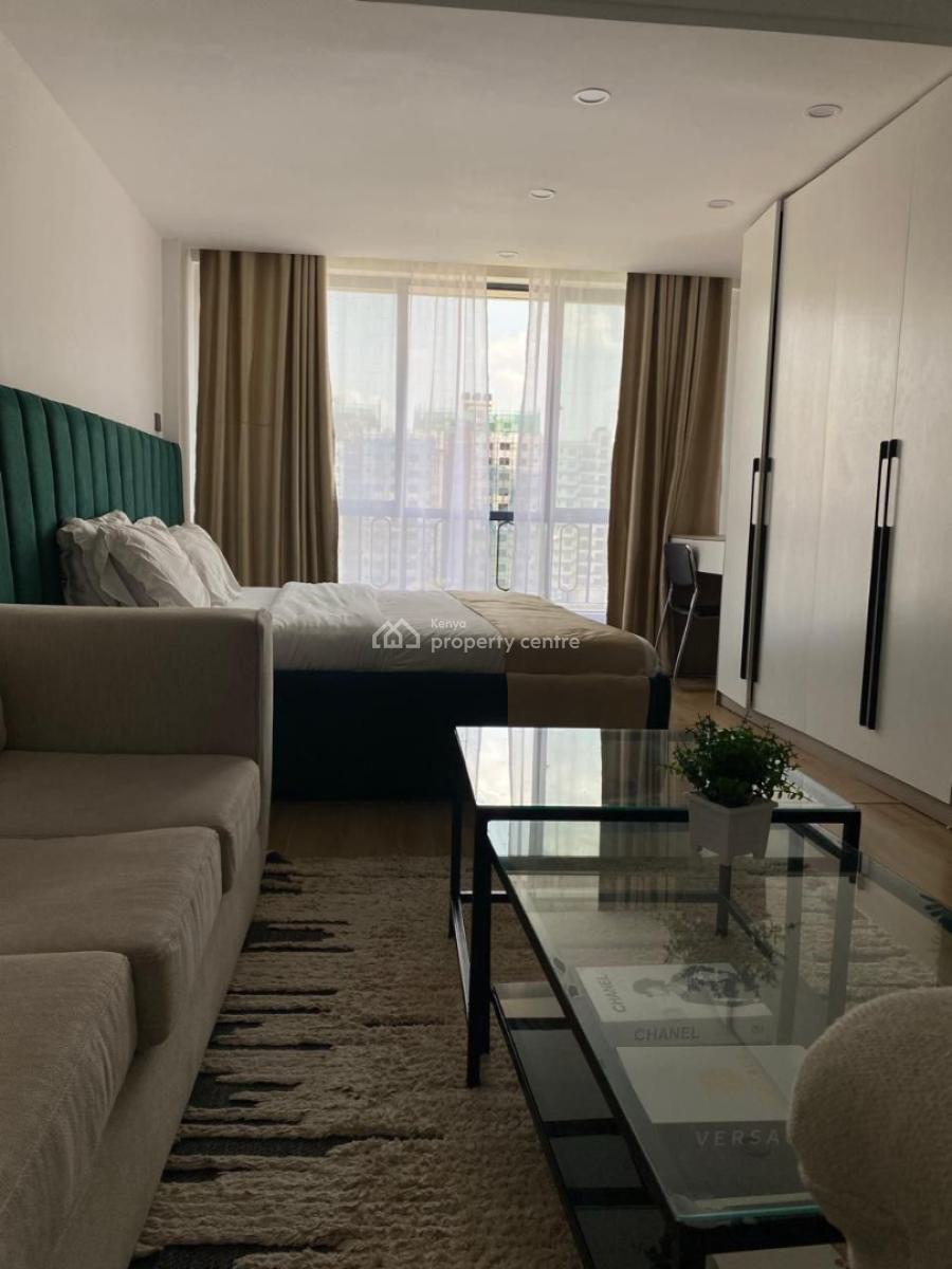 Fully Furnished Studio Apartment Along Kindaruma Road Kilimani, Kindaruma Road, Kilimani, Nairobi, Apartment for Rent