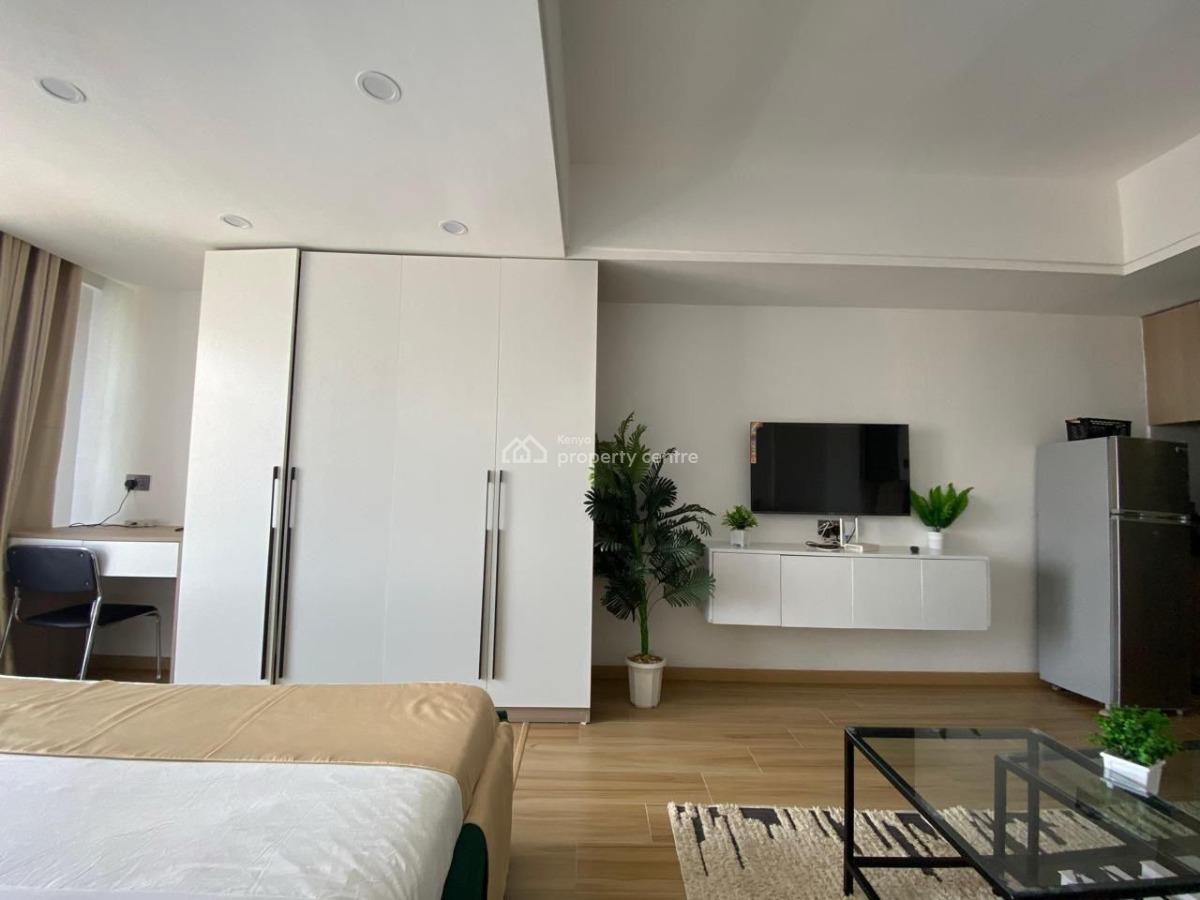 Fully Furnished Studio Apartment Along Kindaruma Road Kilimani, Kindaruma Road, Kilimani, Nairobi, Apartment for Rent