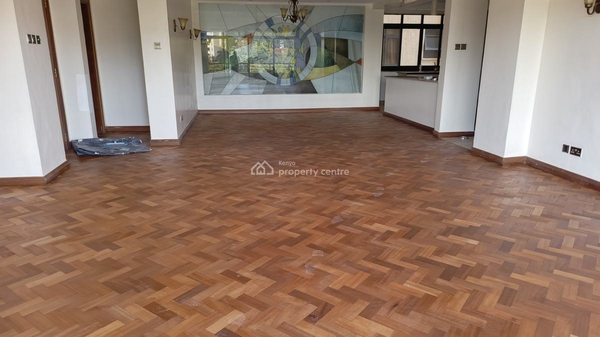 an Excellent Spacious 3 Bedroom All Ensuite Plus Dsq, Riverside Drive, Westlands, Nairobi, Apartment for Rent