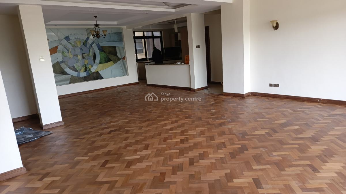 an Excellent Spacious 3 Bedroom All Ensuite Plus Dsq, Riverside Drive, Westlands, Nairobi, Apartment for Rent