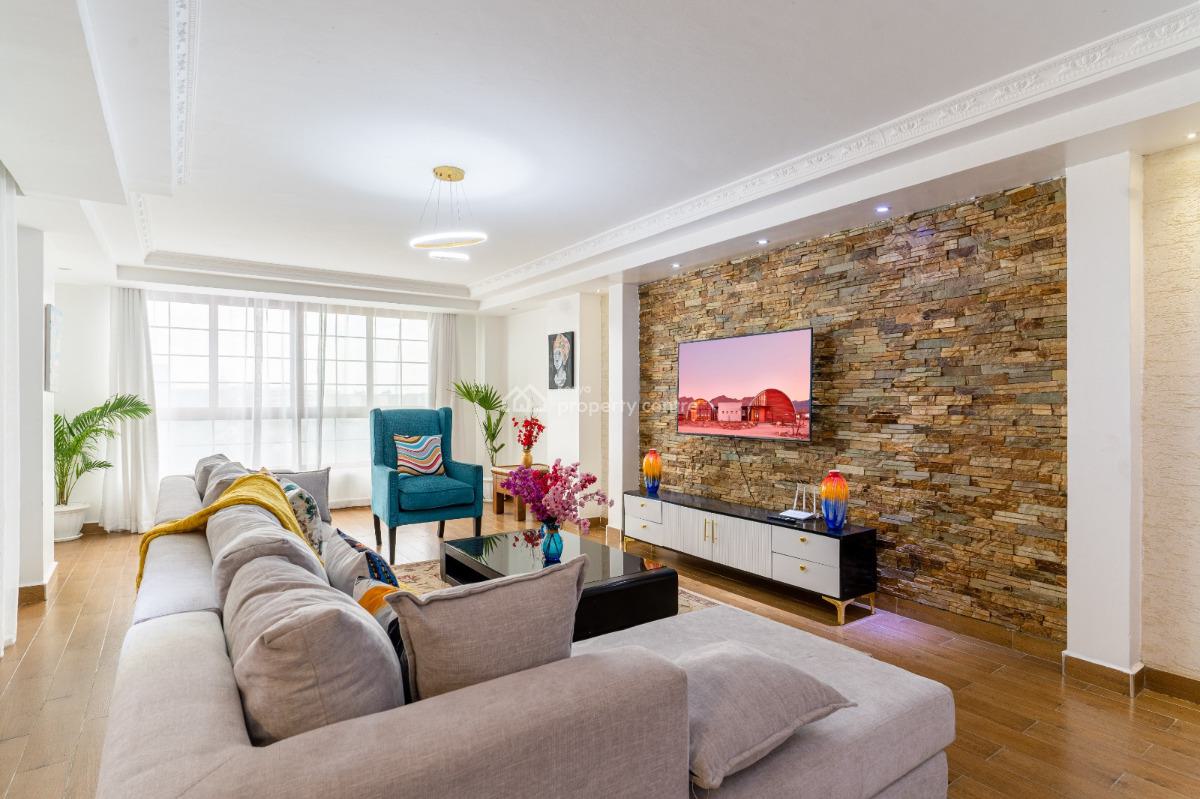 Luxurious 4 Bedroom Fully Furnished Apartment in Kilimani, Kilimani, Kilimani, Nairobi, Apartment for Rent