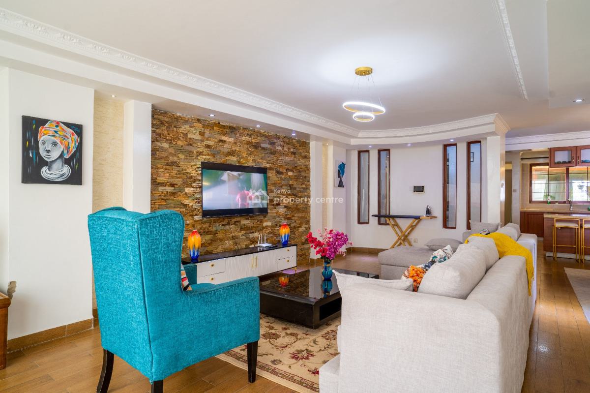 Luxurious 4 Bedroom Fully Furnished Apartment in Kilimani, Kilimani, Kilimani, Nairobi, Apartment for Rent