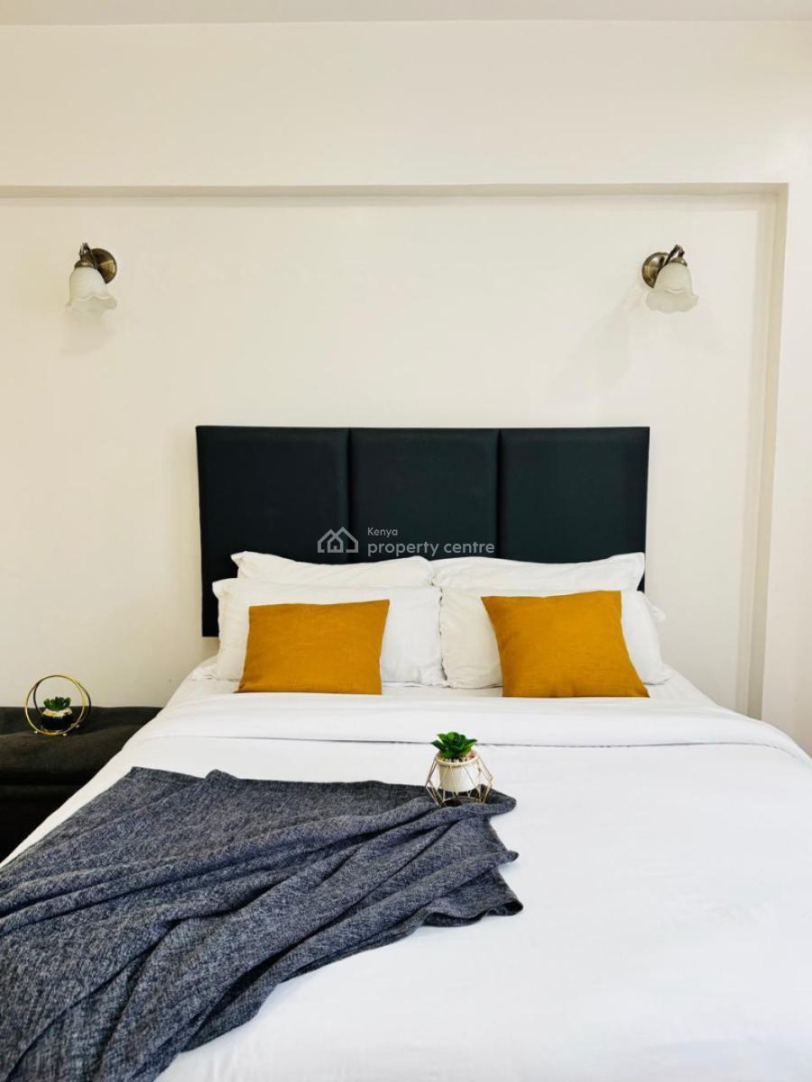 Spacious 1 Bedroom Furnished and Serviced Kilimani., Marcus Garvey/kilimani Estate., Kilimani, Nairobi, Apartment for Rent