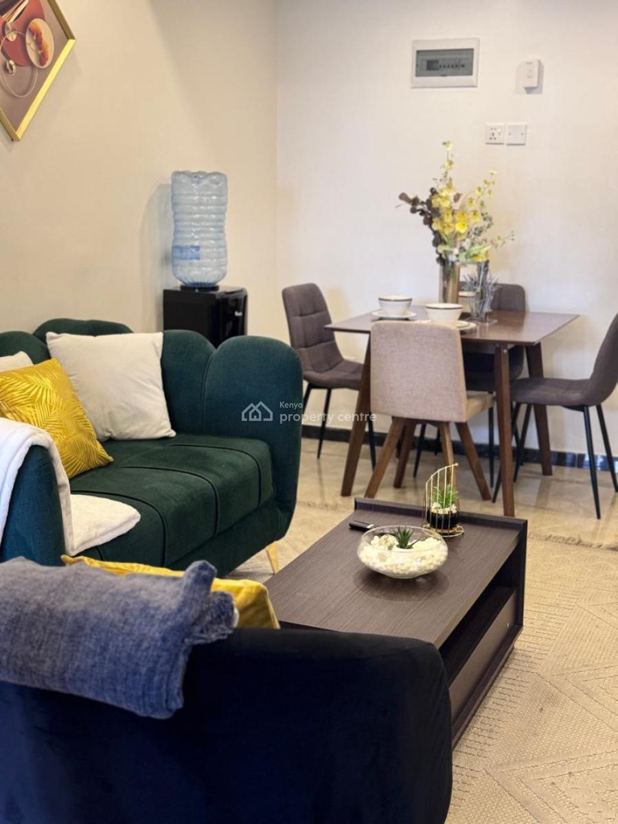Spacious 1 Bedroom Furnished and Serviced Kilimani., Marcus Garvey/kilimani Estate., Kilimani, Nairobi, Apartment for Rent